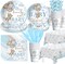 Bear Baby Shower Decorations Tableware - We Can Bearly Wait Baby Shower Decorations